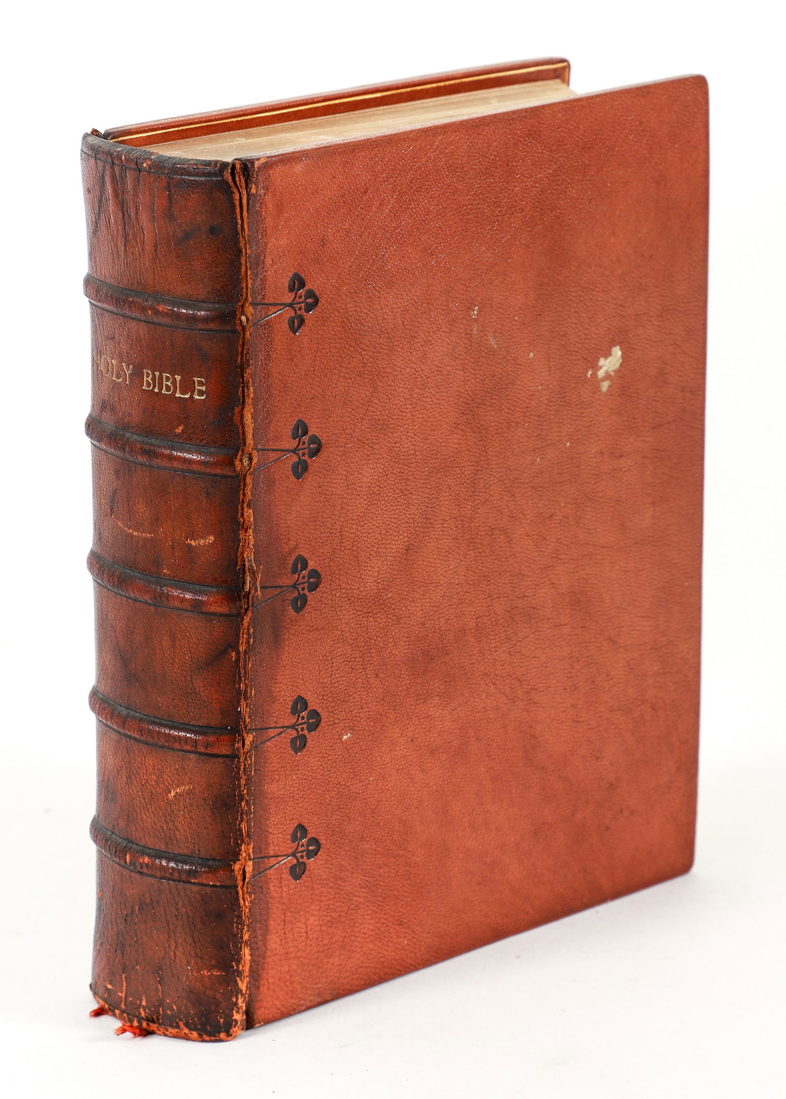 Sangorski and Sutcliffe Fine Binding Bible Reed Law Family (1 of 4)