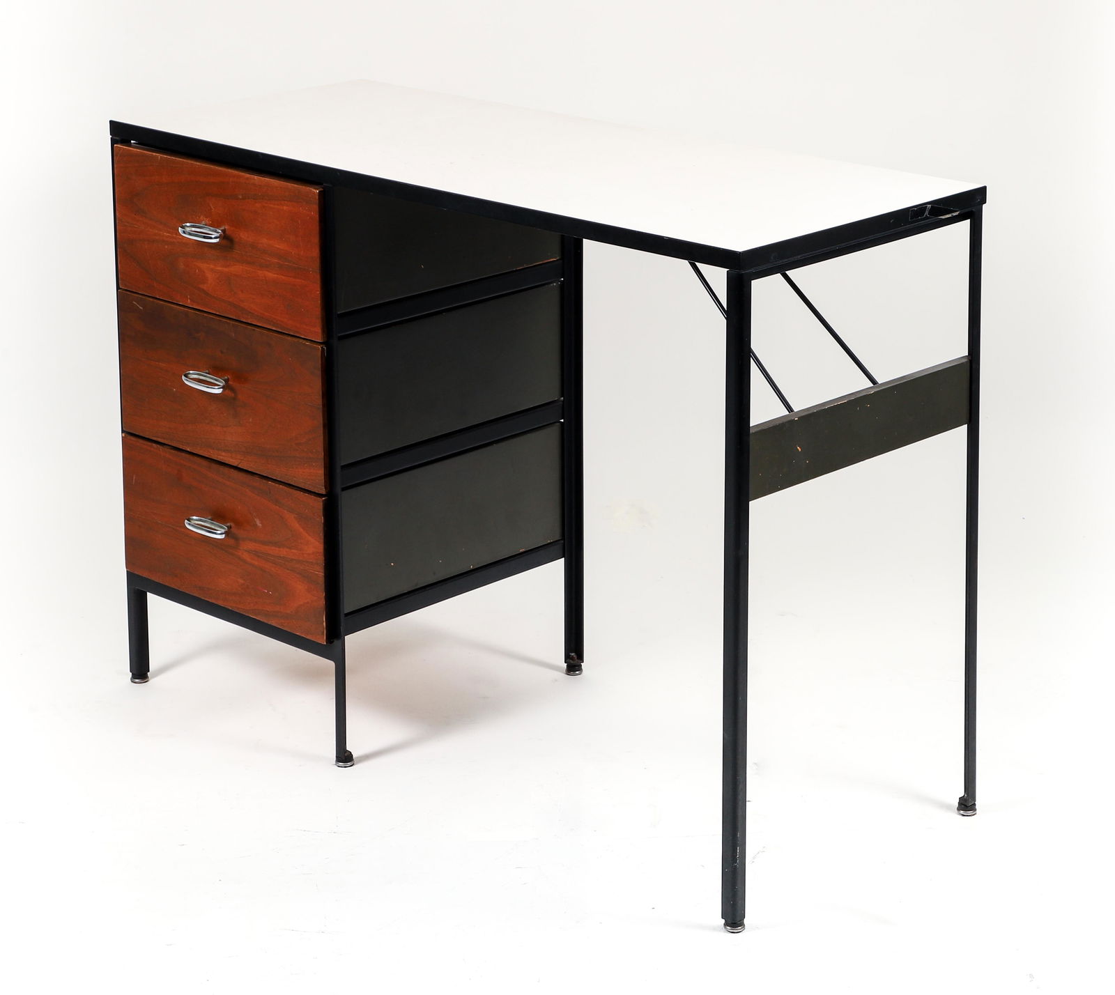 George Nelson for Herman Miller Steel Frame Case Desk (1 of 6)