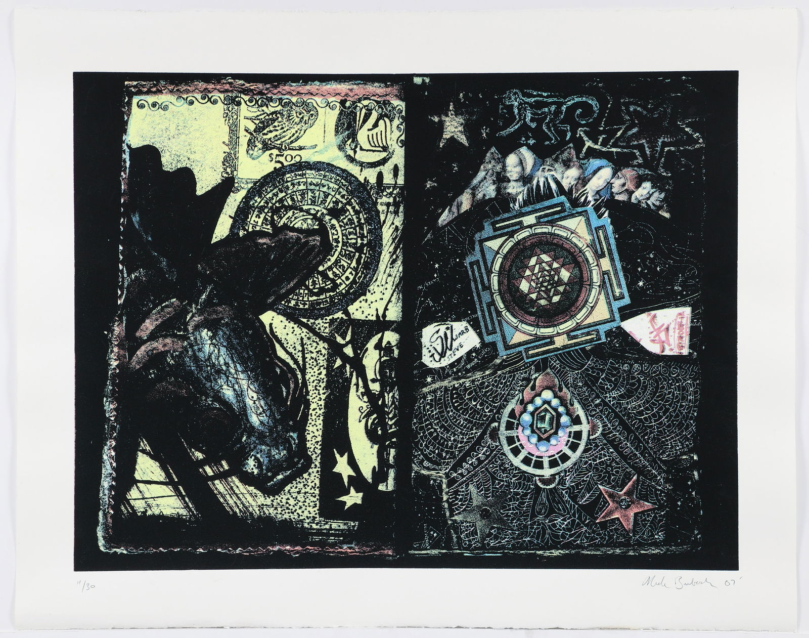 Nick Bubash Serigraph 2007 Celebrating Thom deVita (1 of 5)