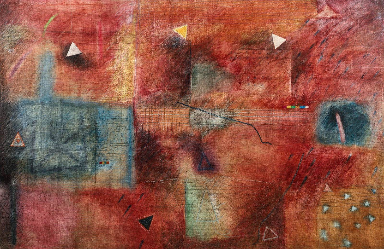 Charles Burwell mixed media Mideast Series (1 of 3)