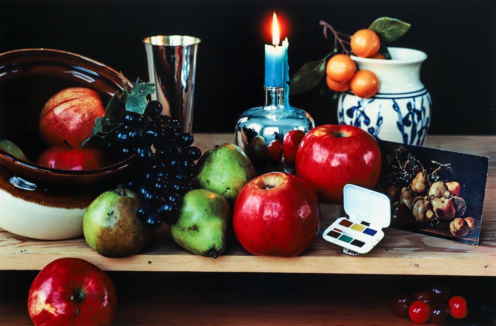 Audrey Flack dye transfer photograph Roman Beauties: Flack, Audrey (American, born 1931), Roman Beauties, 1984, color photograph dye transfer, 14.75 x 22.25 inches, mounted to an archival mat board 20 x 24 inches, signed and titled in ink by the artist