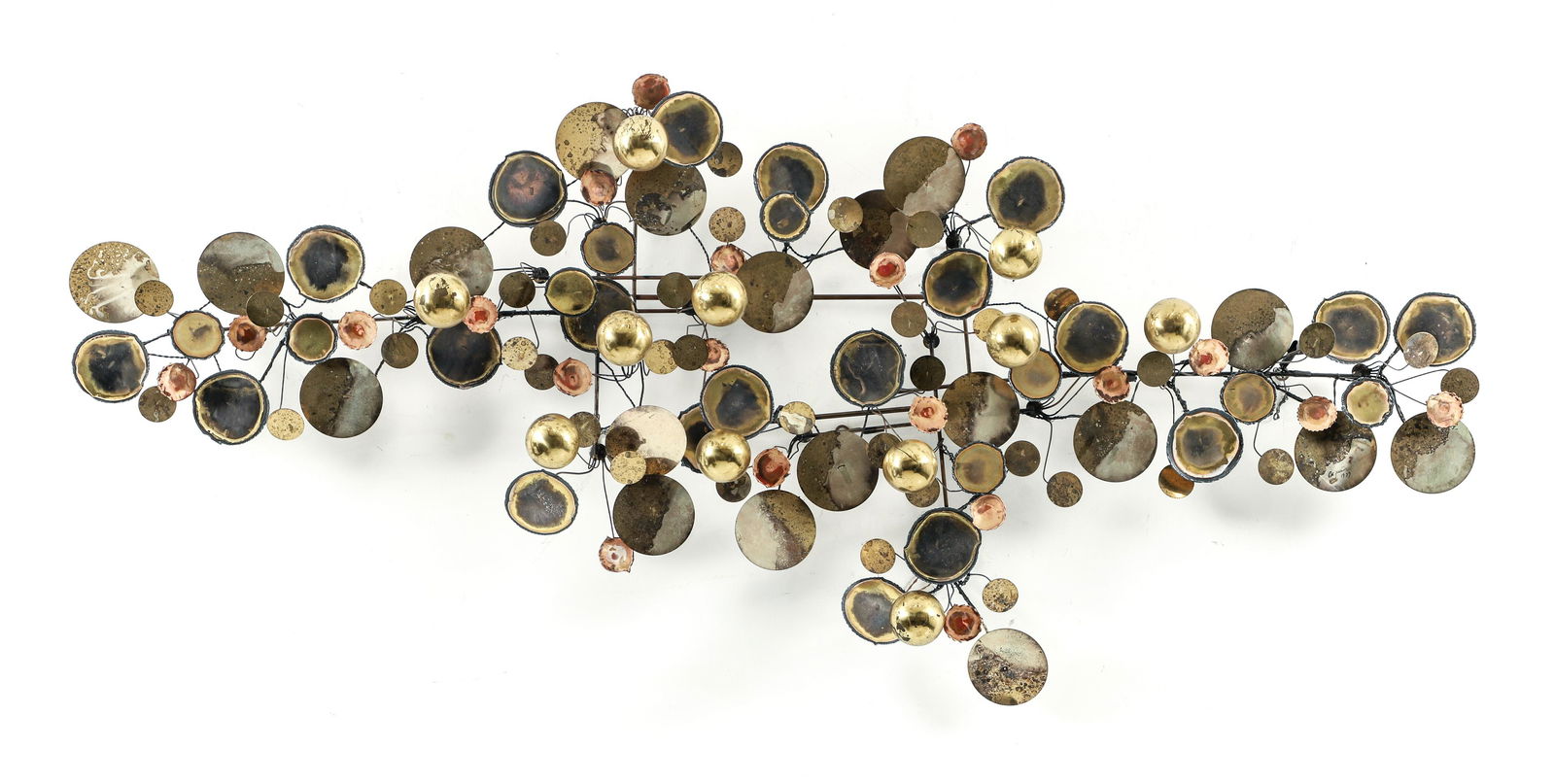 Curtis Jere Raindrops Brutalist Wall Sculpture (1 of 4)