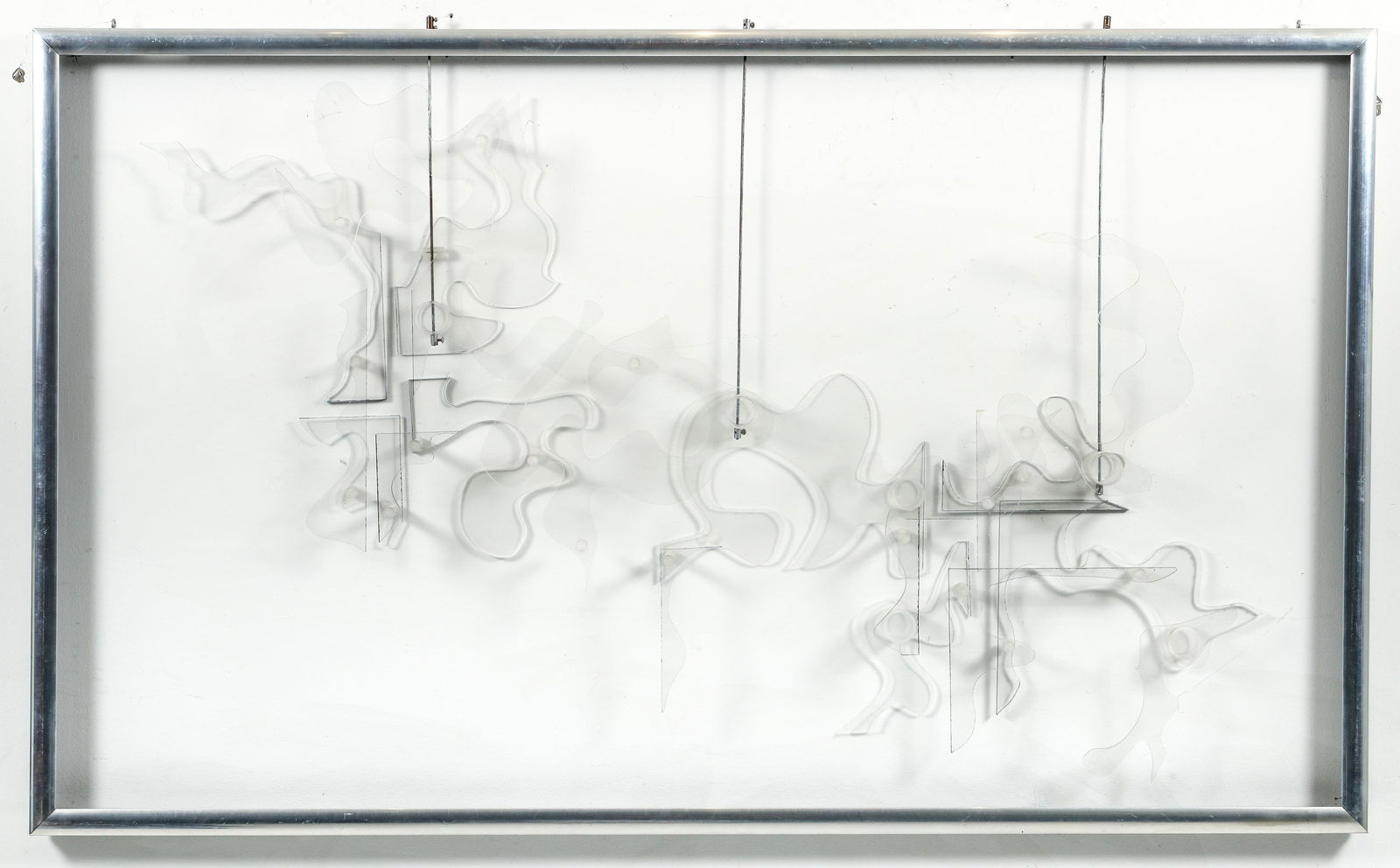 Robert Lepper plexiglas Abstract Wall Construction (1 of 2)
