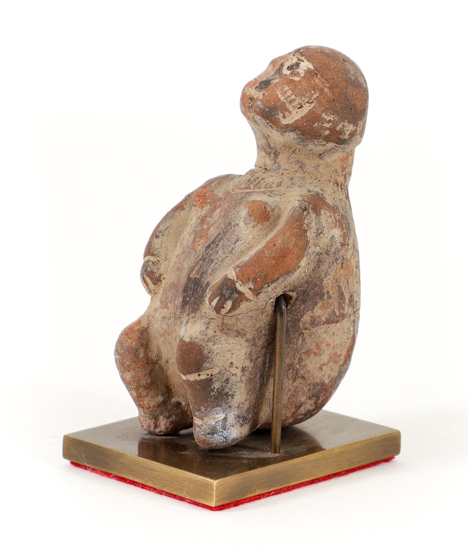 Pre-Columbian Colima Seated Woman Cargador (1 of 5)