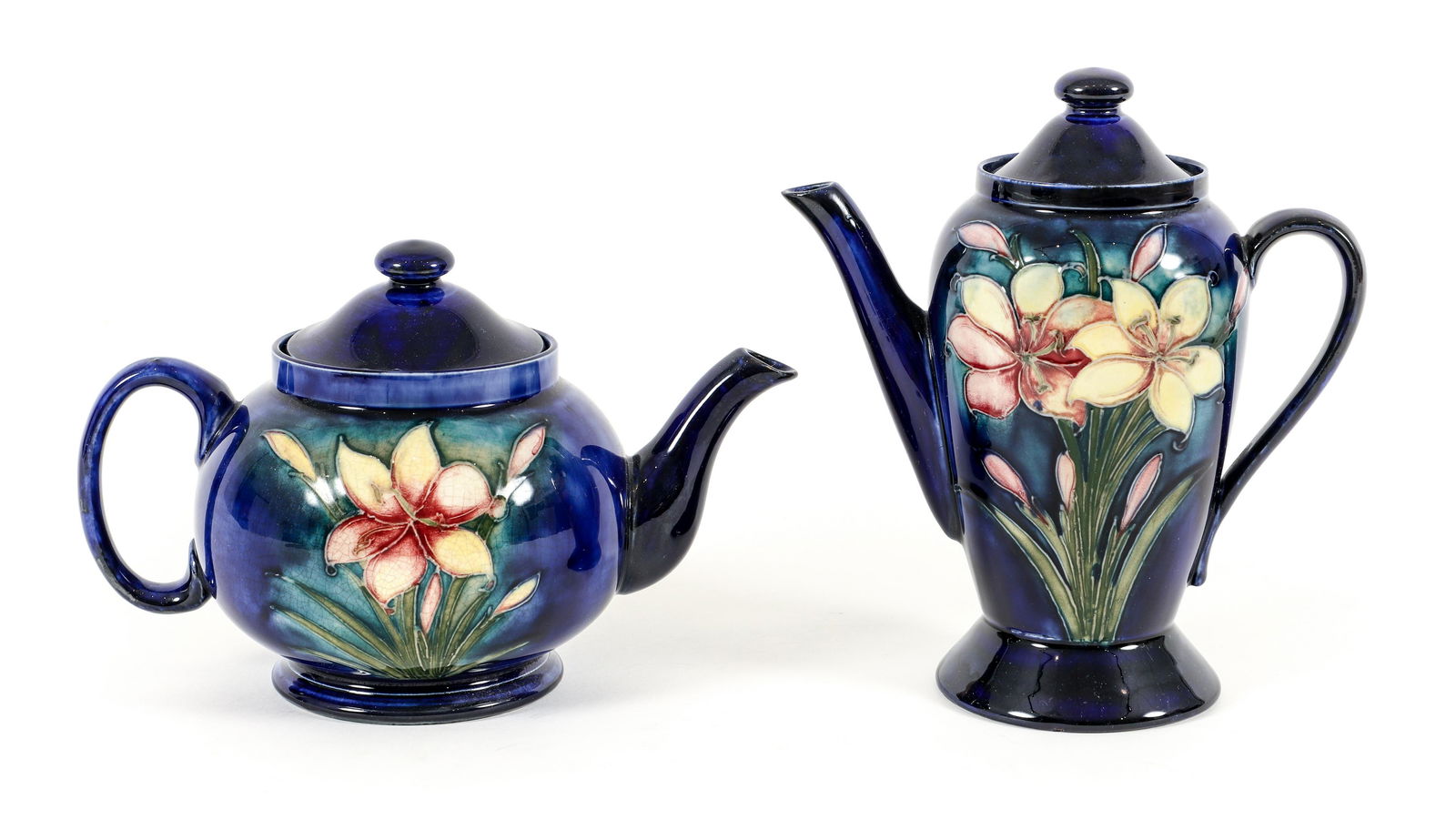 Moorcroft Lily Coffee Pot and Teapot  (1 of 10)