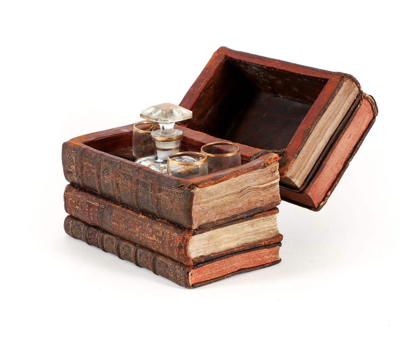 Faux Book Cordial Set (1 of 5)