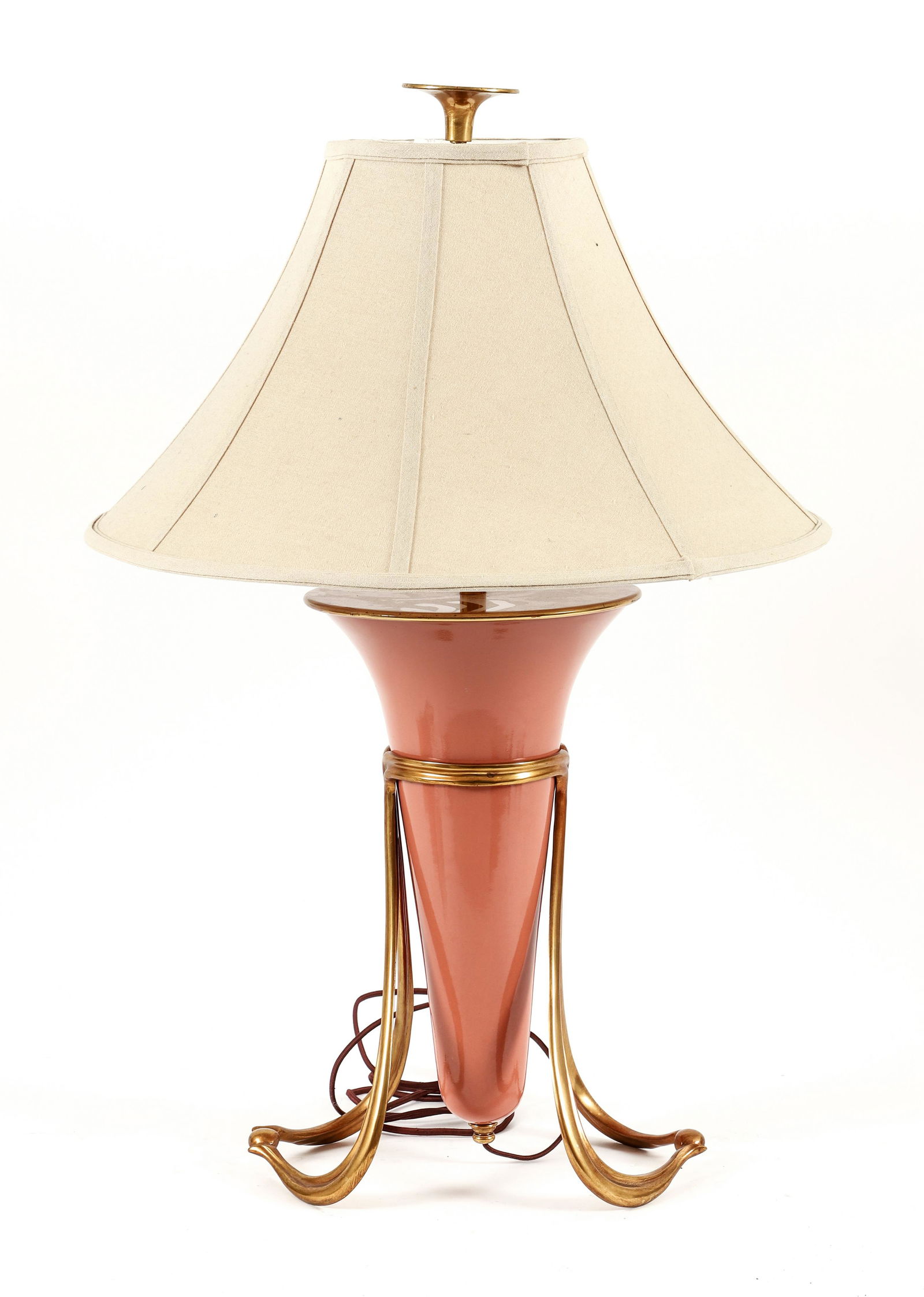 Rose Art Deco Style Table Lamp  (1 of 5)