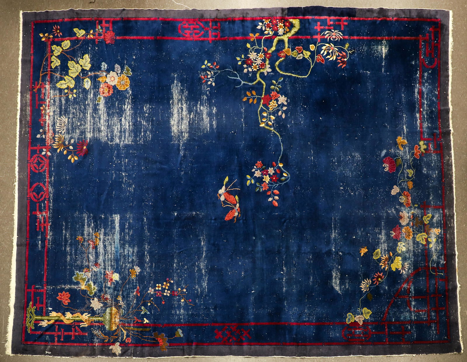 Large Walter Nichols Style Art Deco Chinese Carpet  (1 of 7)