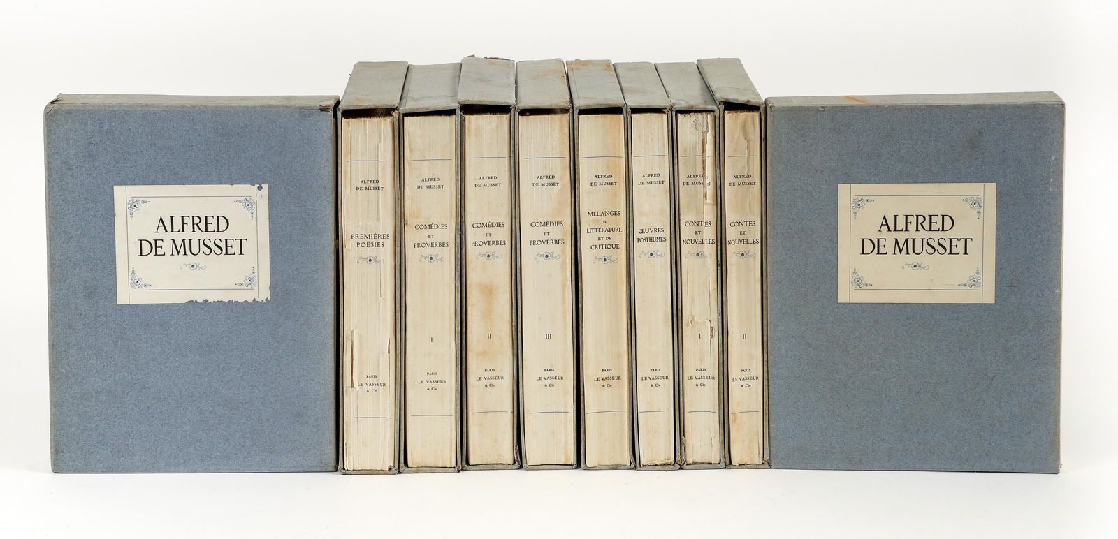 Alfred de Musset Oeuvres Completes 10 vols Lepape (1 of 5)