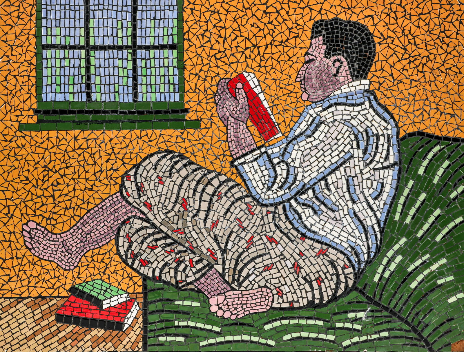 Watfa Midani tile mosaic Akram Reading (1 of 3)