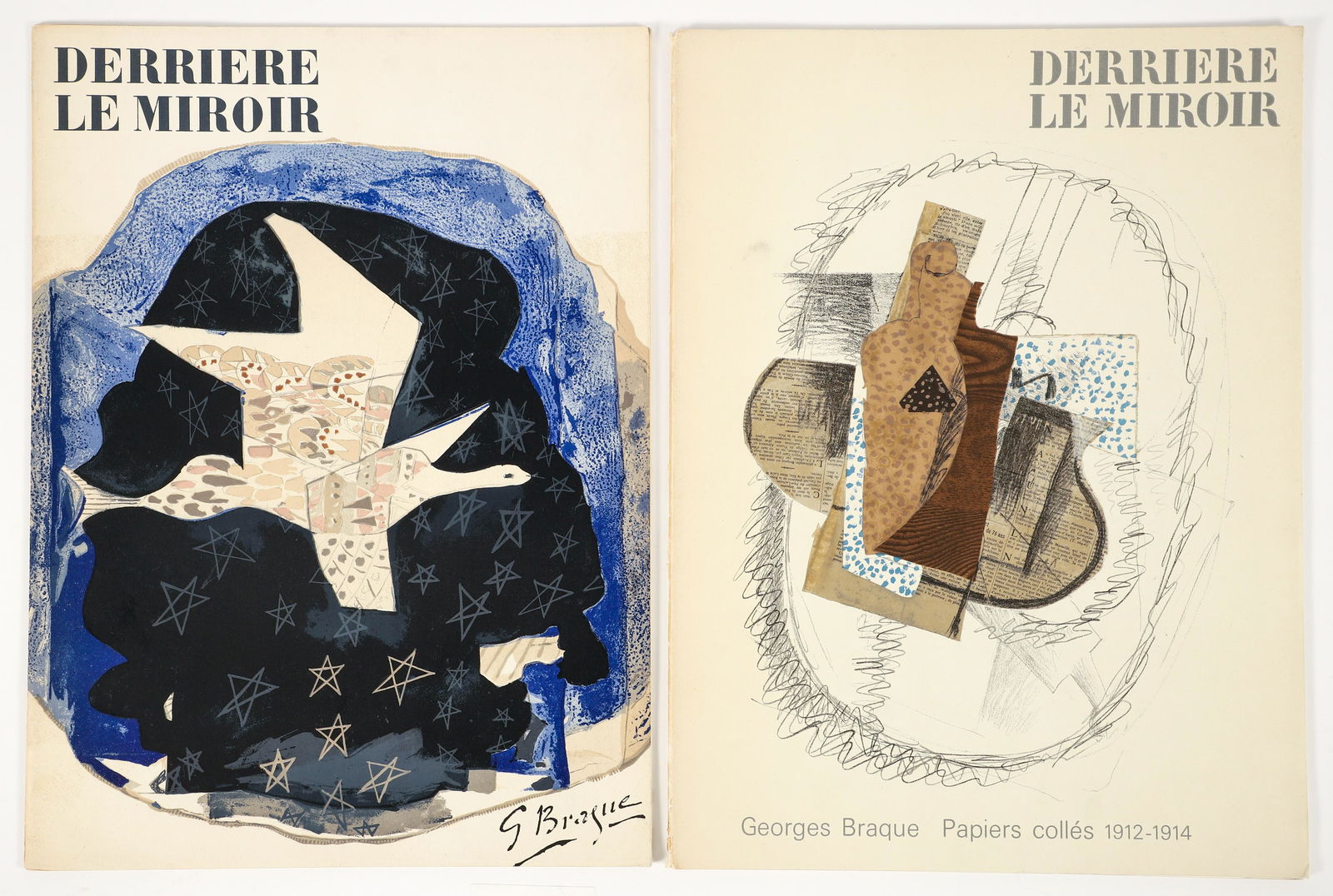 Georges Braque 2 Issues Derriere Le Miroir Lithos 1959-1963 (1 of 5)