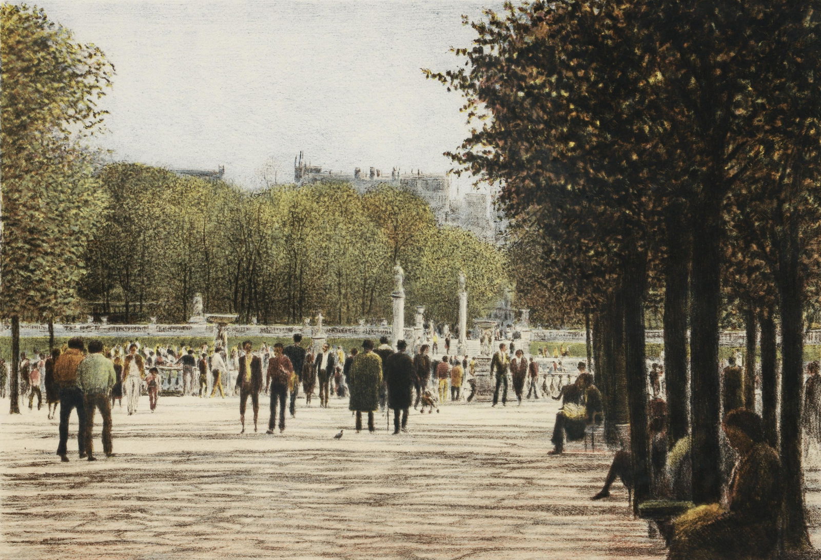 Harold Altman Lithograph on Paper Luxembourg 1983 (1 of 5)