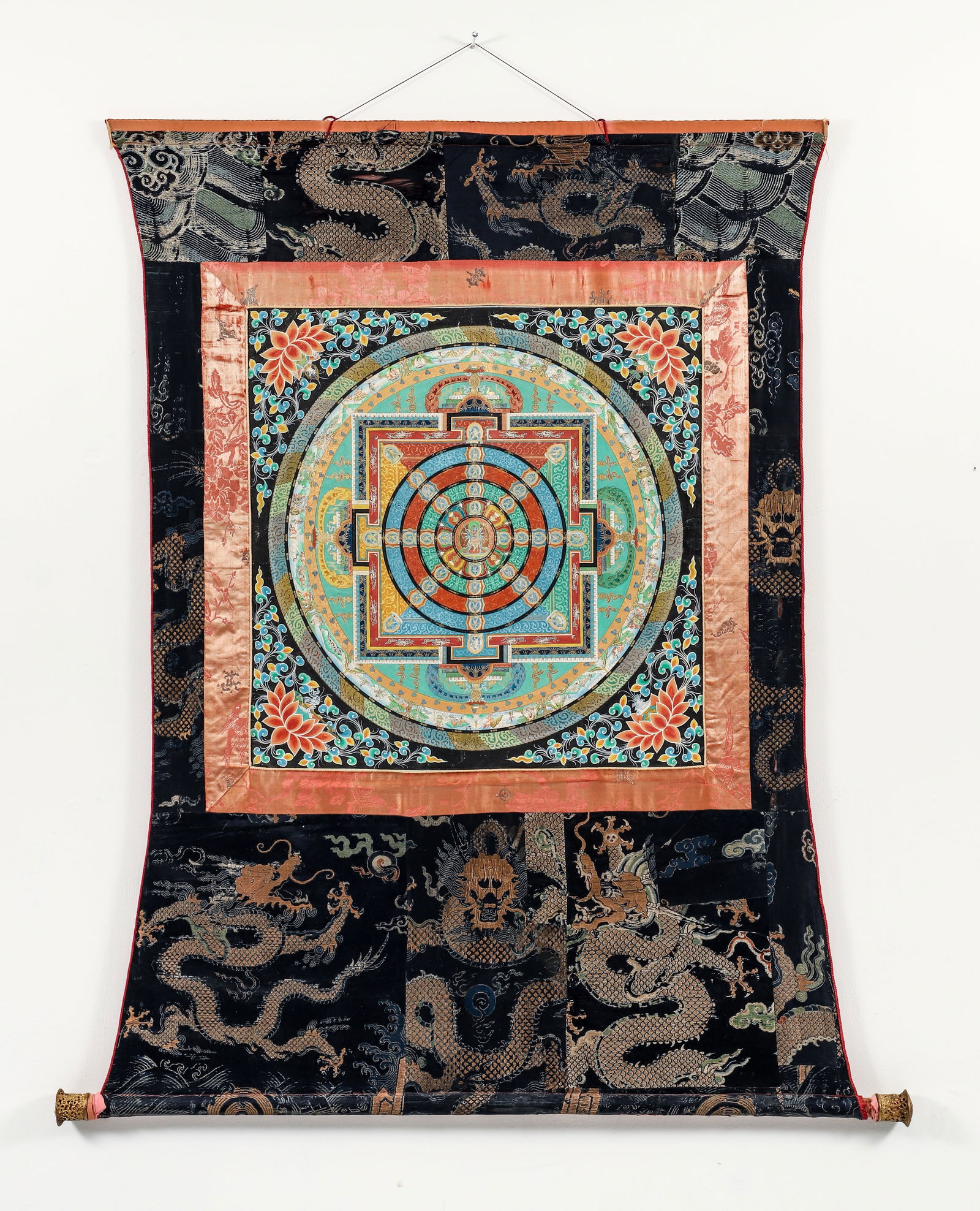 Tibetan Mandala Thangka 19th Century (1 of 7)