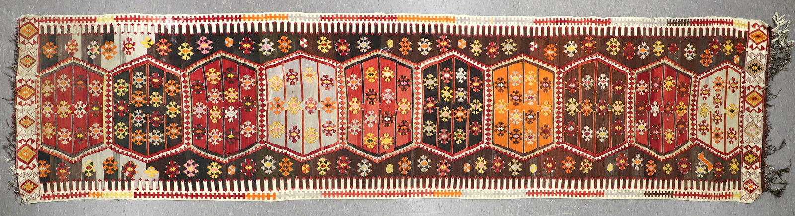 Turkish Kilim Wool Runner (1 of 8)
