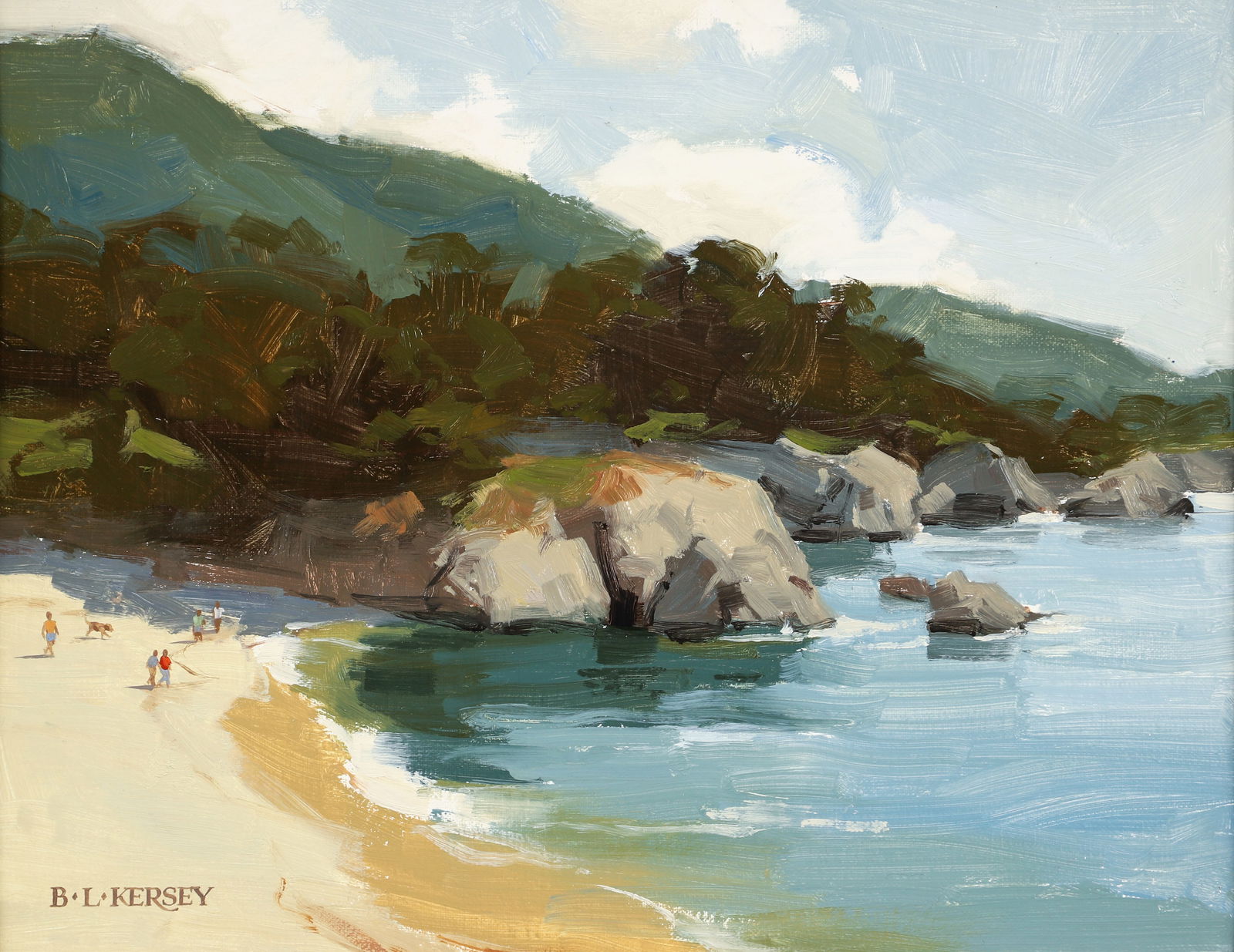 Laurie Kersey 2006 oil A Sunny Morning (1 of 5)