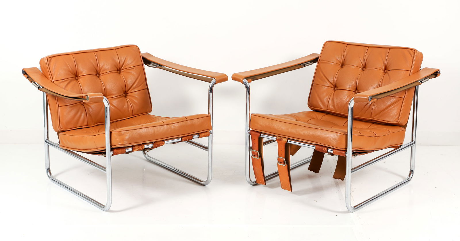 Pair Hans Eichenberger for Stendig Leather Armchairs (1 of 11)