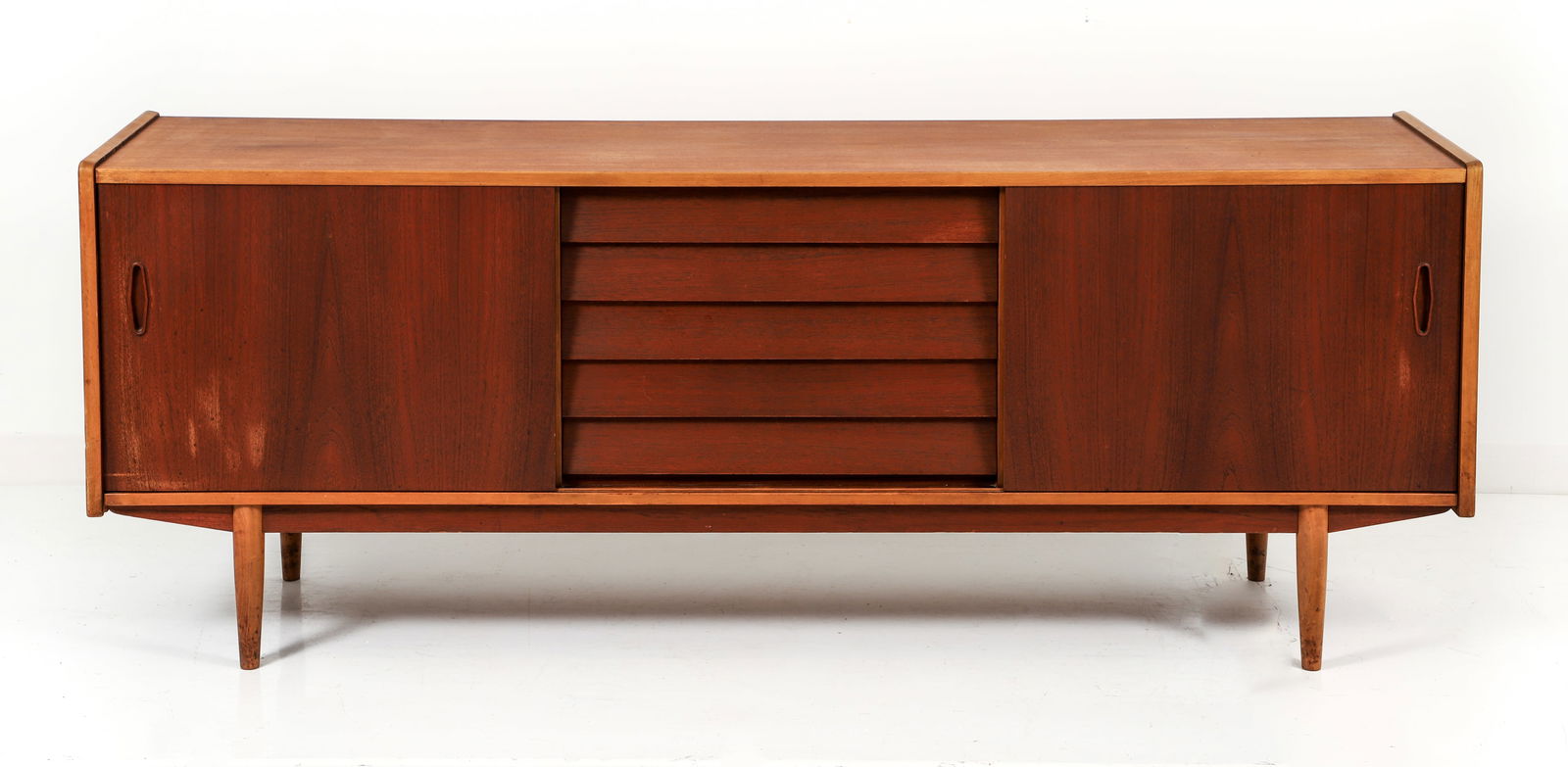 Nils Jonsson for Hugo Troeds Teak Credenza (1 of 8)