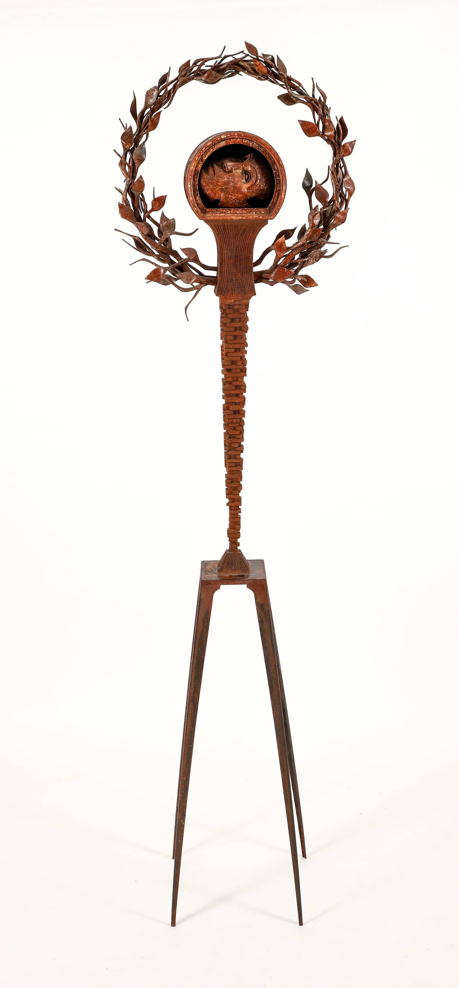 Kevin Irvin Rising Ii Large Mixed Media Sculpture Auction