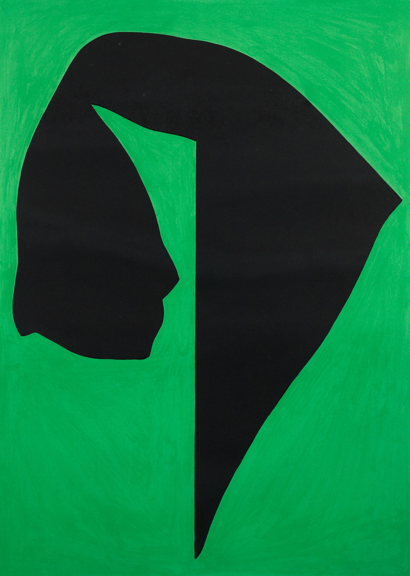 Jack Youngerman 1968 lithograph Green Around: Youngerman, Jack (American 1926-2020), Green Around, 1968, color lithograph on paper, image: 30 3?8 x 21 3?4 in. (76.6 x 55.2 cm.), pencil signed, dated, and numbered 73/75, printed and published by A
