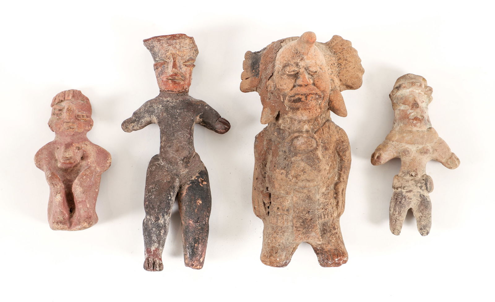 4 Pre-Aztec Effigy Figures from the Tlaxcala and Puebla Region (1 of 6)