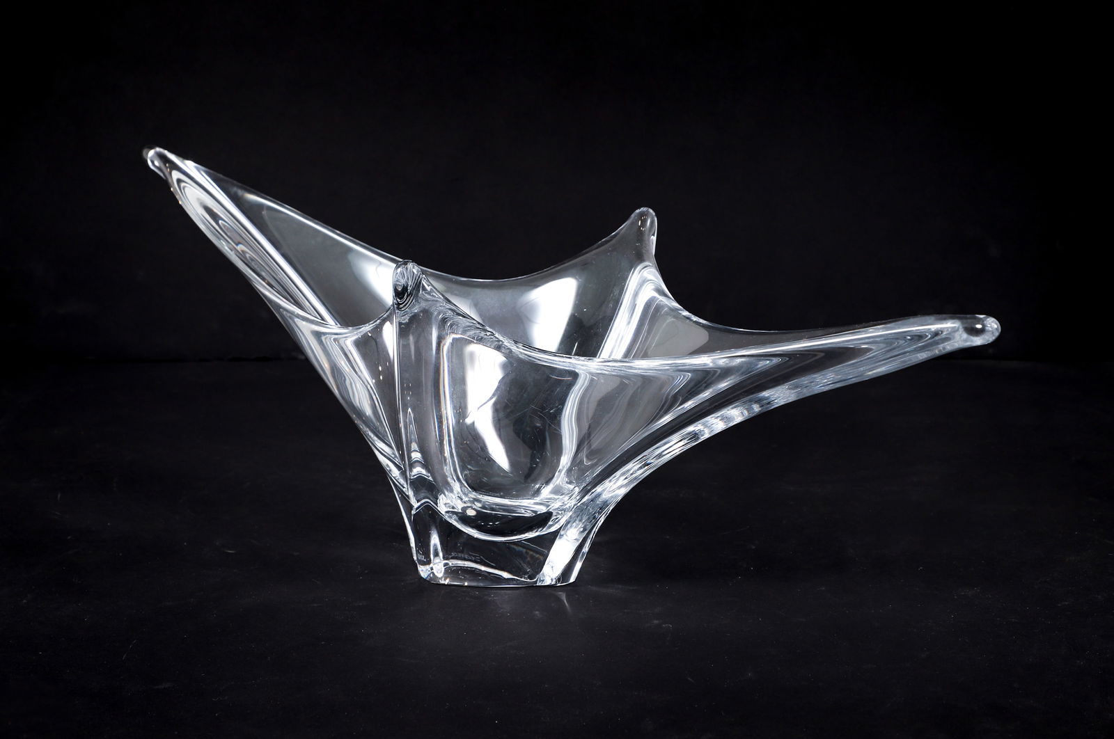Daum Clear Glass Centerpiece (1 of 6)