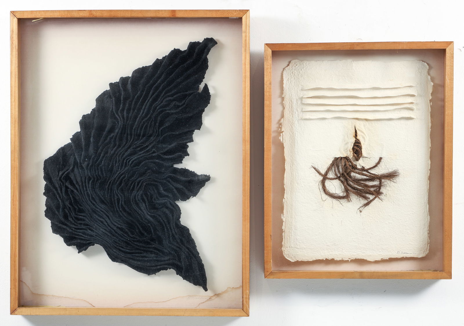 2 Bunny Goldman hand made paper Compositions (1 of 7)