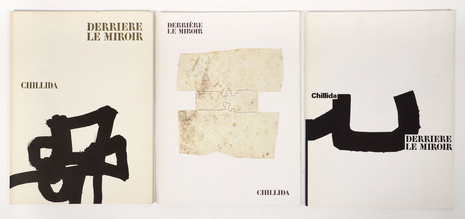 Eduardo Chillida 3 Issues Derriere Le Miroir Lithos 1964-1980 (1 of 7)