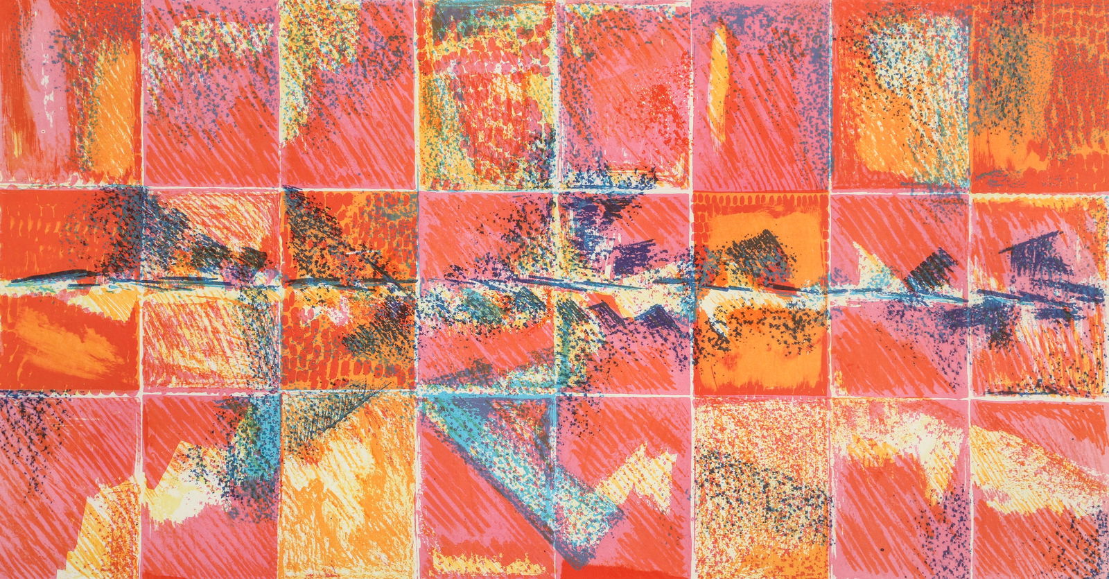 Jane Haskell orig litho To the Edge of Time (1 of 6)