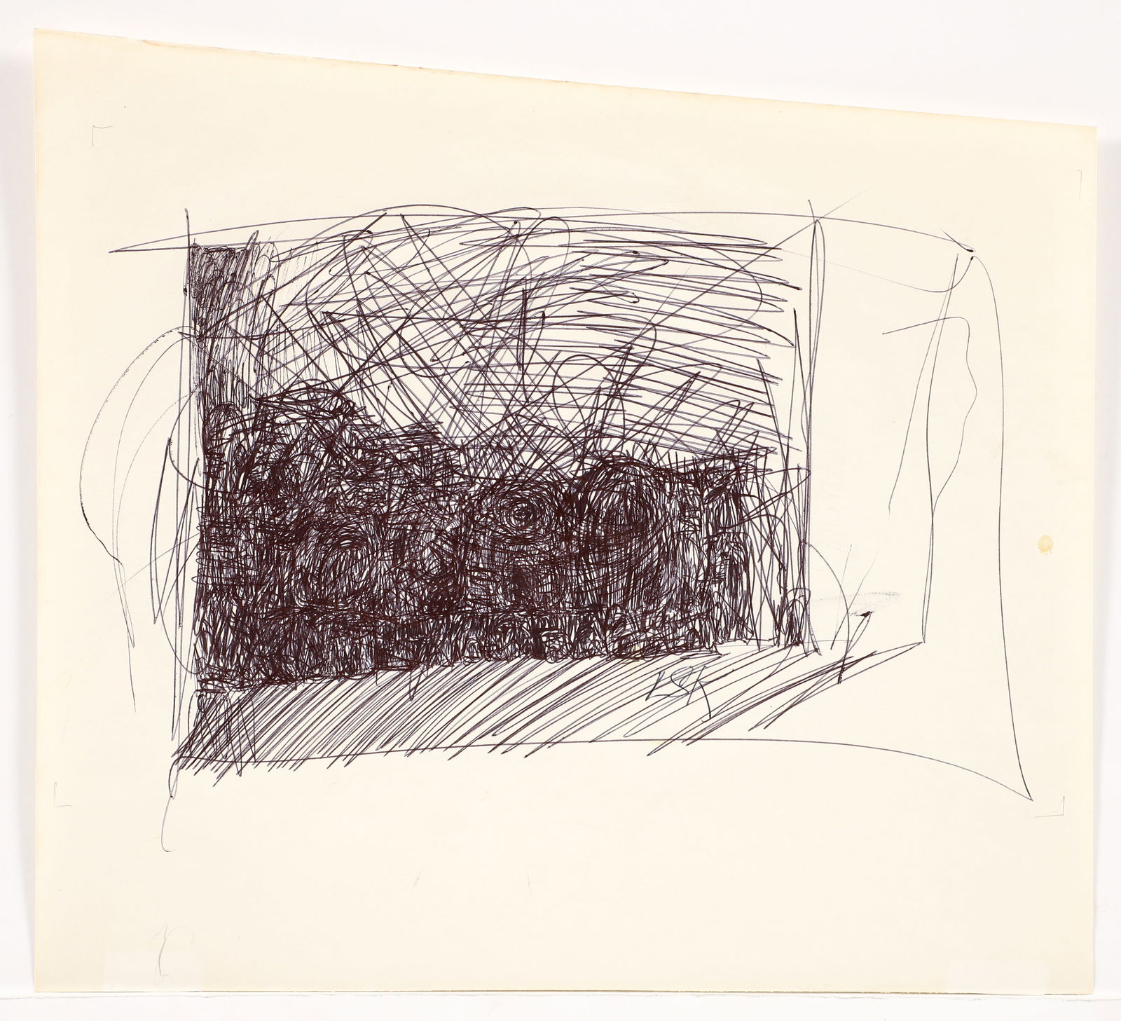 Lois Kaufman ink drawing Undefined Screen (1 of 3)