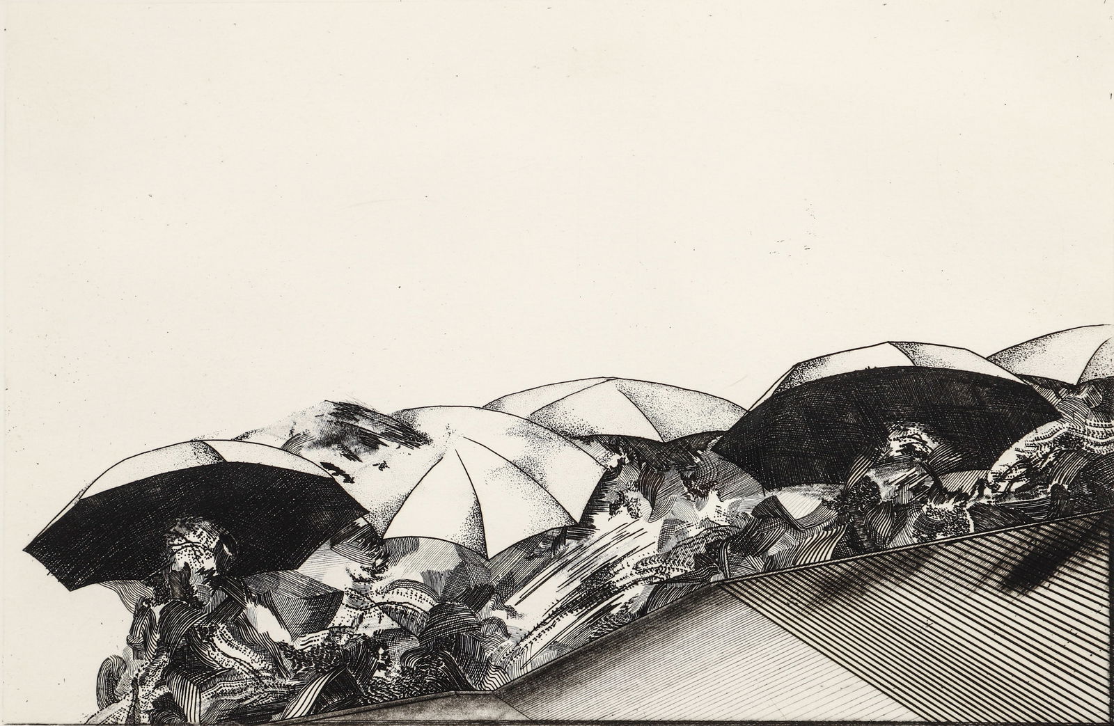 Shigeki Kuroda Continuous Movement Signed Etching (1 of 6)