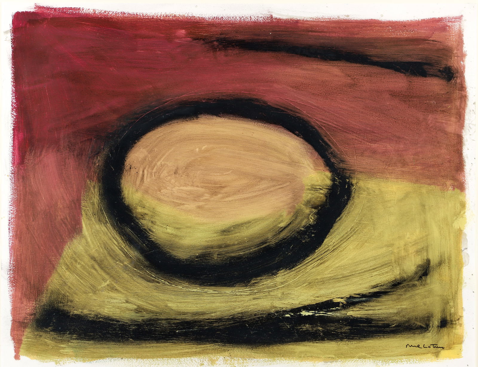 Michael Lotenero painting on paper Still Life (1 of 4)