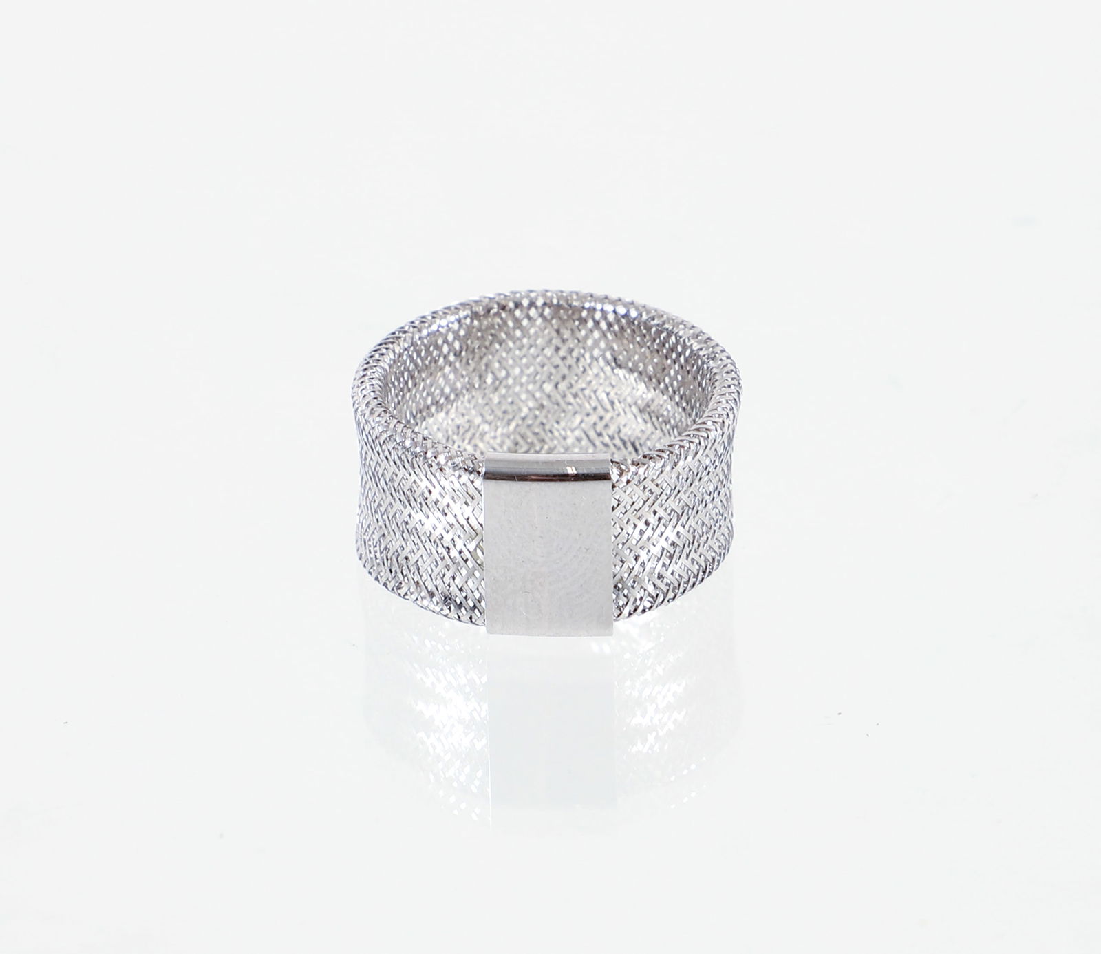 14K Woven Mesh Ring (1 of 3)
