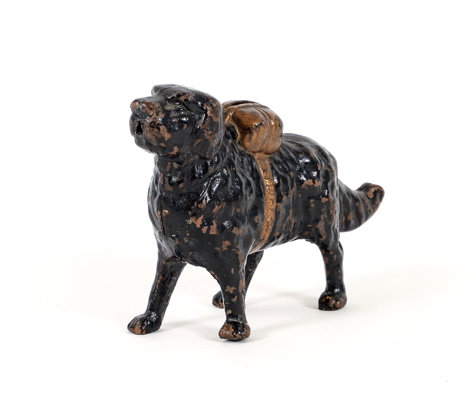 St Bernard Die Cast Iron Bank (1 of 7)