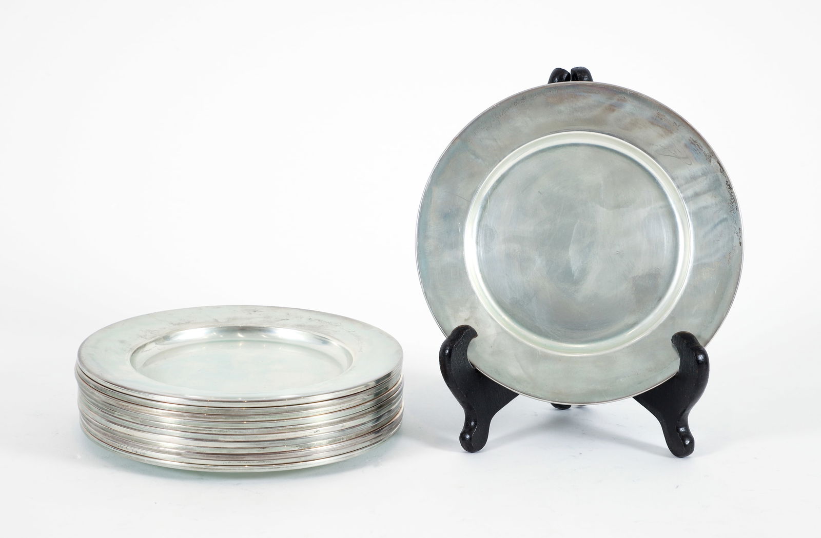 12 Worden-Munnis Company Sterling Silver Plates (1 of 3)