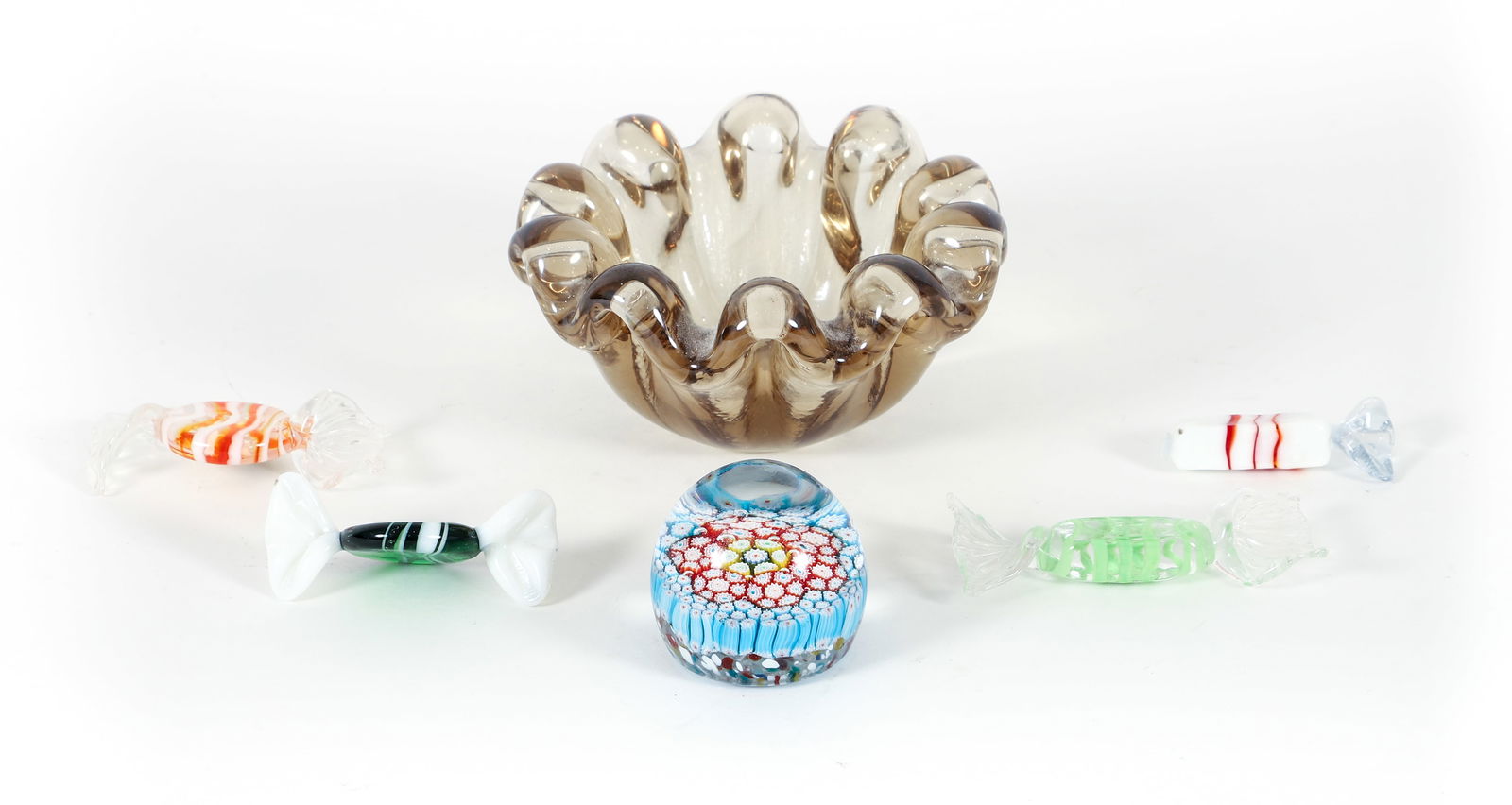 Group of 6 Murano Art Glass Pieces (1 of 12)