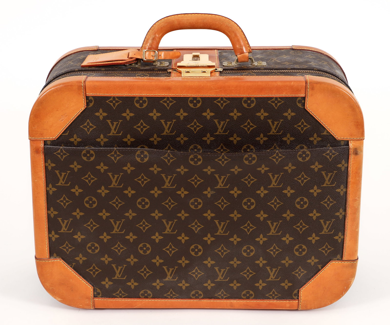 Louis Vuitton Soft Side Monogram Leather Suitcase (1 of 6)