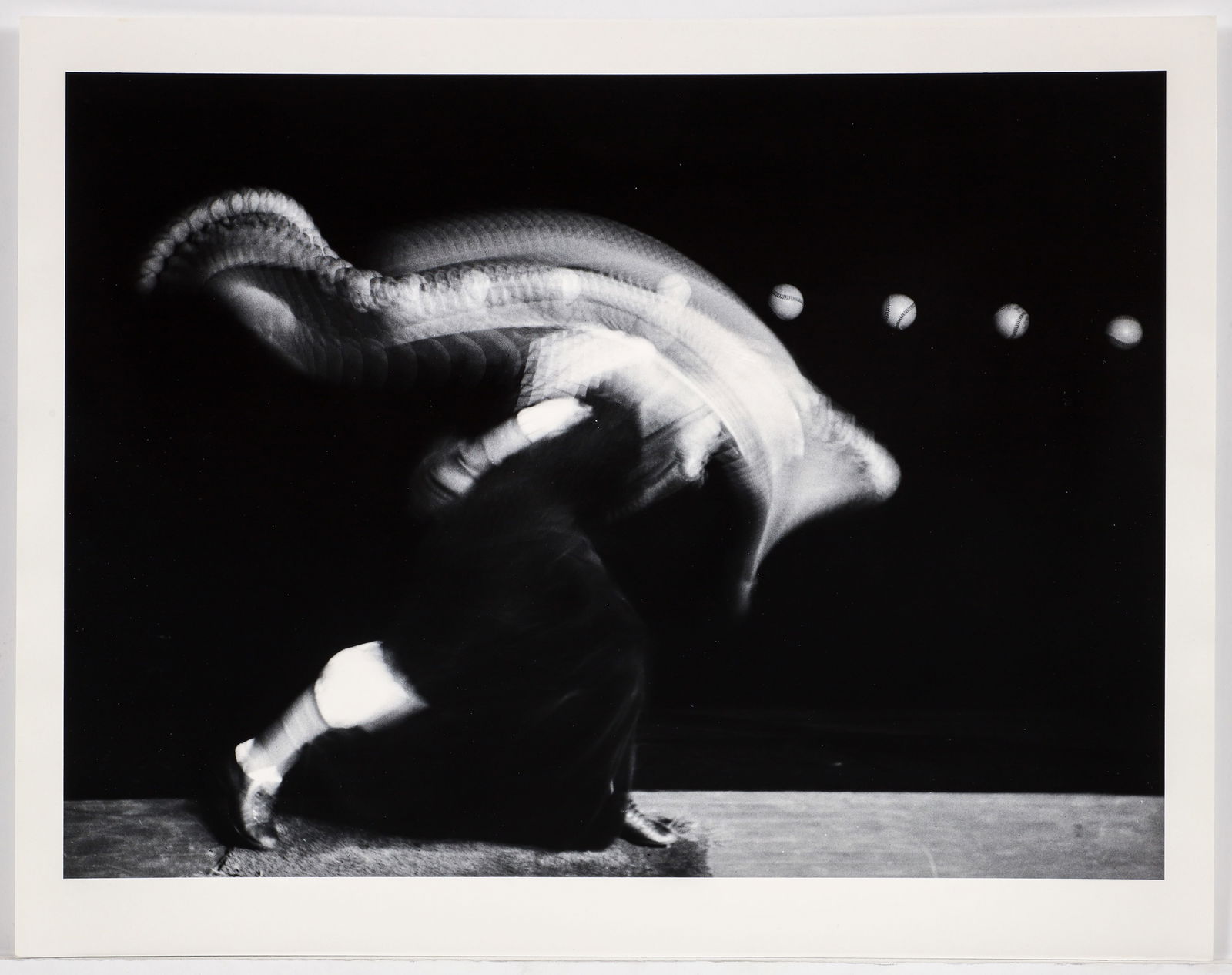 Harold Edgerton Baseball Pitch Signed Photograph (1 of 3)