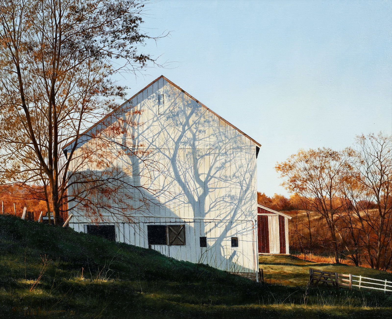 Charlie Pitcher October Time 1991 Oil on Canvas (1 of 4)