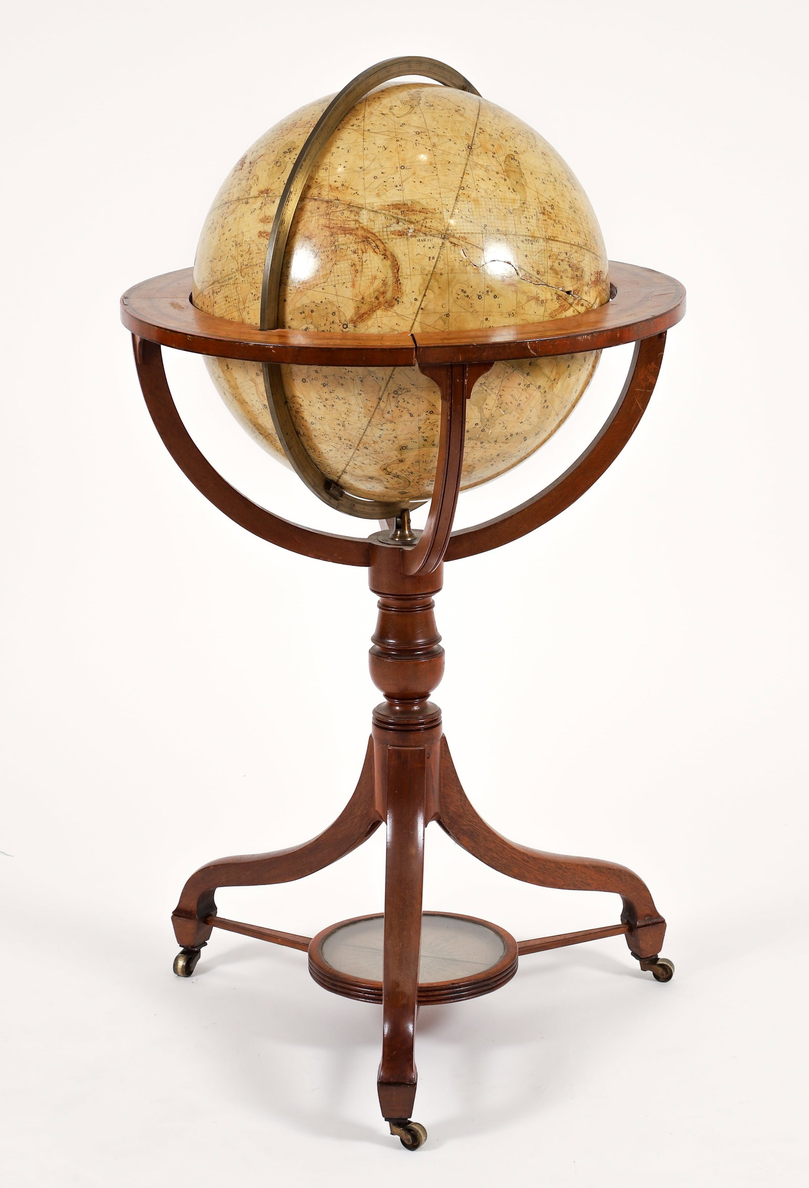 1816 Cary's Celestial Map Floor Globe (1 of 4)