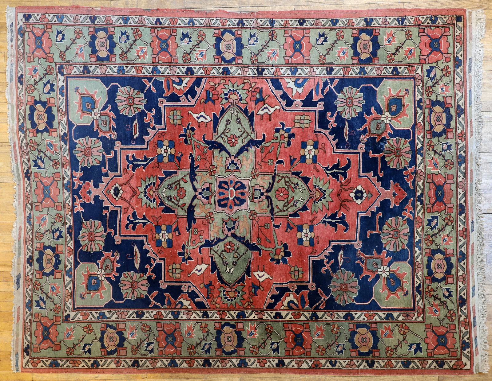 Early to Mid 20th Century Wool Persian Rug (1 of 5)