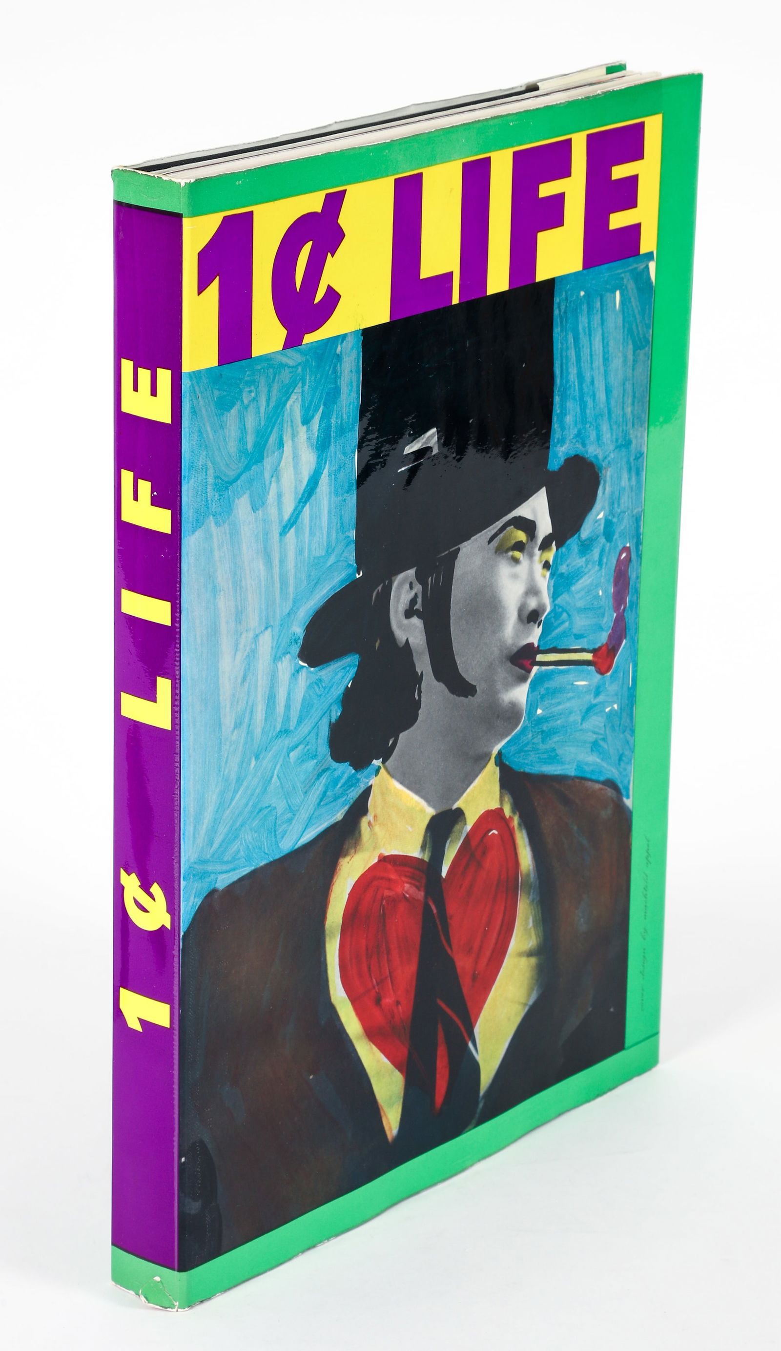 One Cent Life Portfolio Complete with 62 Lithographs: Ting, Walasse, et al., edited by Sam Francis, One Cent Life Portfolio, 1964, number 107 of 2000 copies, complete with 62 original color lithographs accompanying Ting's stream of conscious erotic poetr