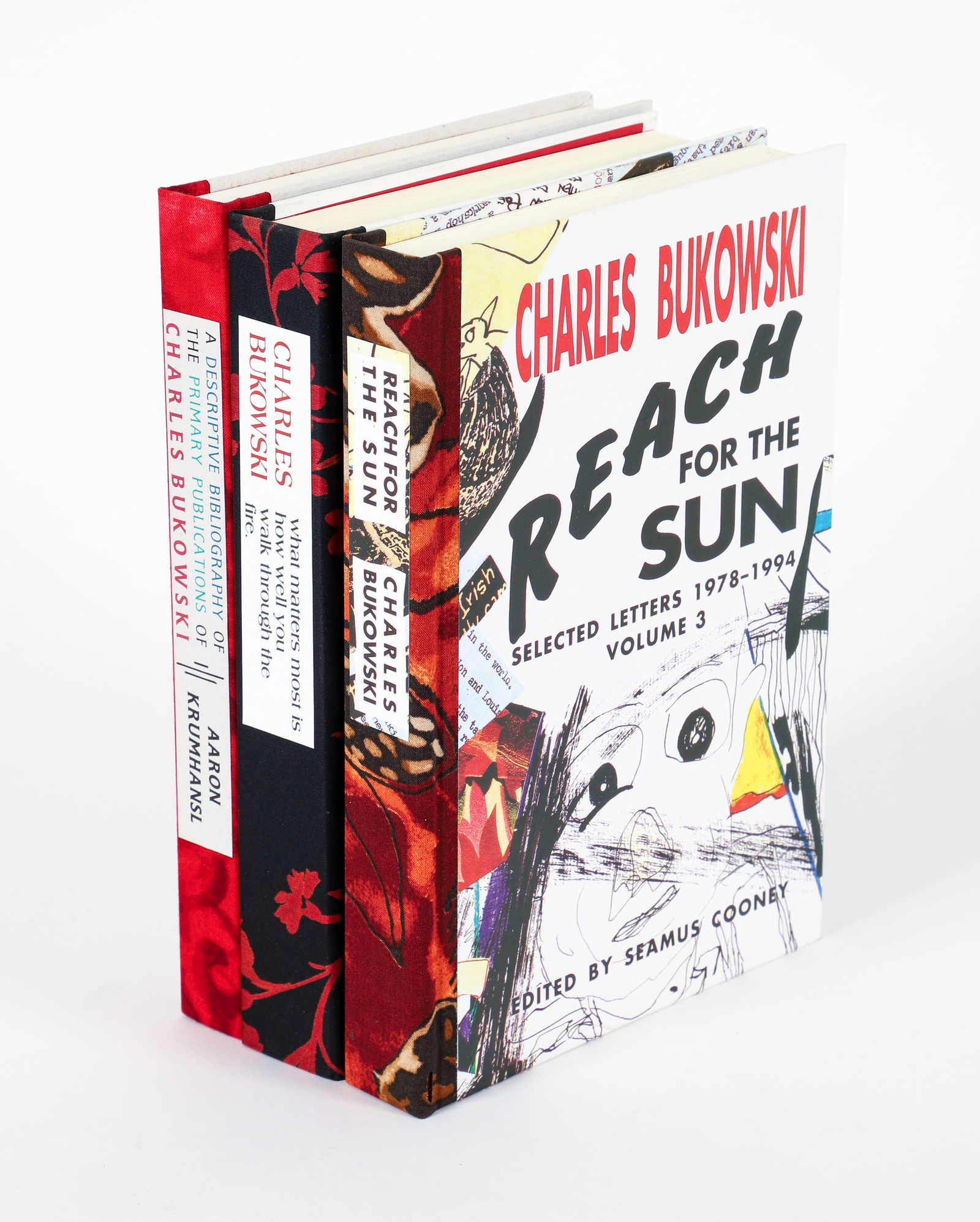 Charles Bukowski Pair Lettered Copies with Serigraphs (1 of 7)