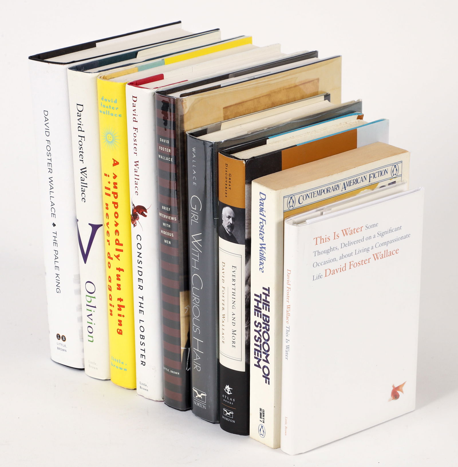 9 First Editions by David Foster Wallace (1 of 3)