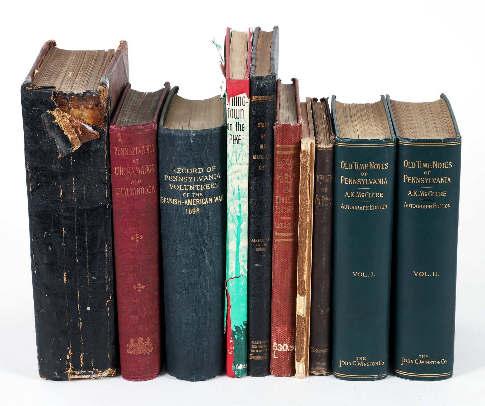 Large lot of books History of Pittsburgh and Pennsylvania (1 of 2)