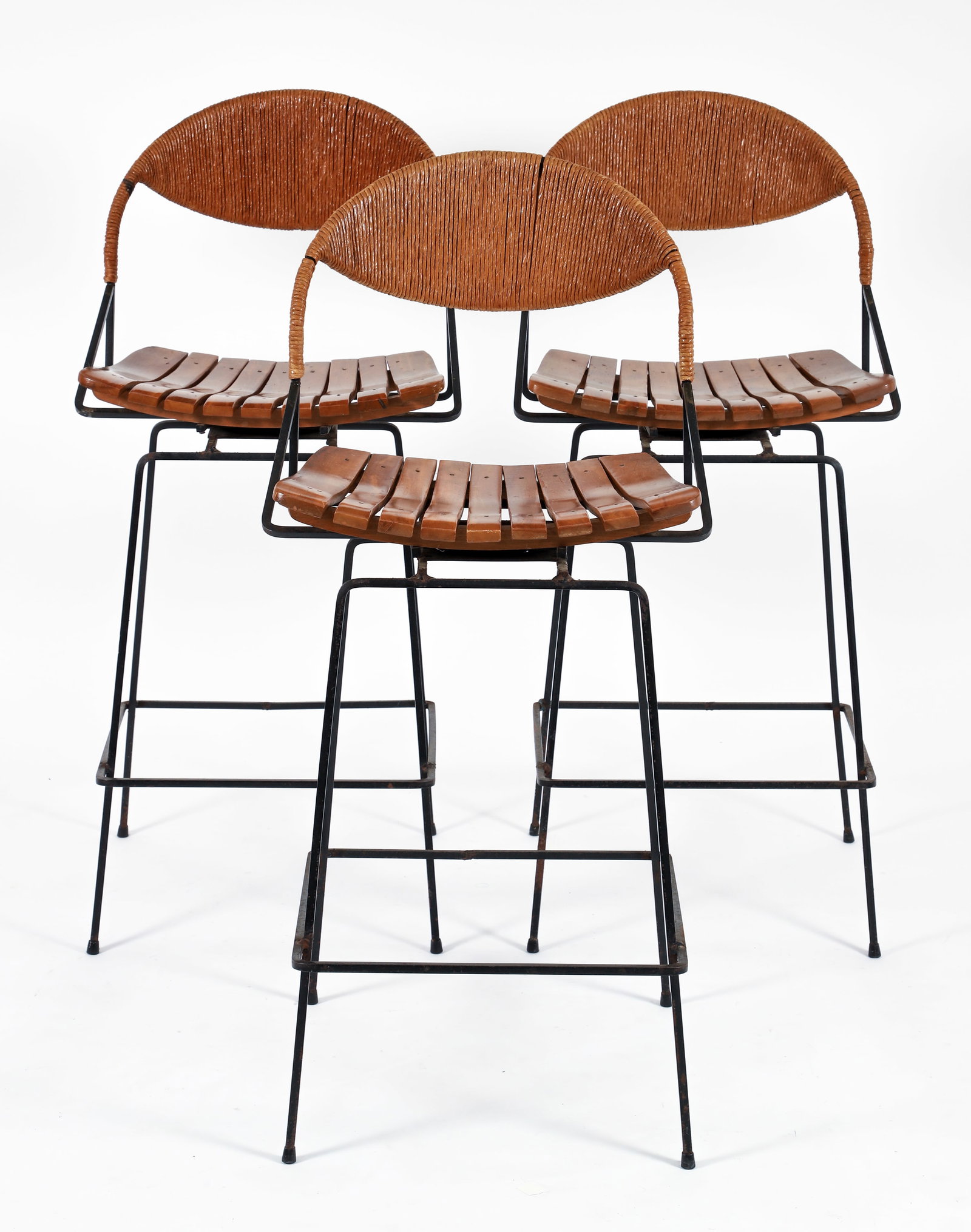 3 Arthur Umanoff Bar Stools (1 of 5)