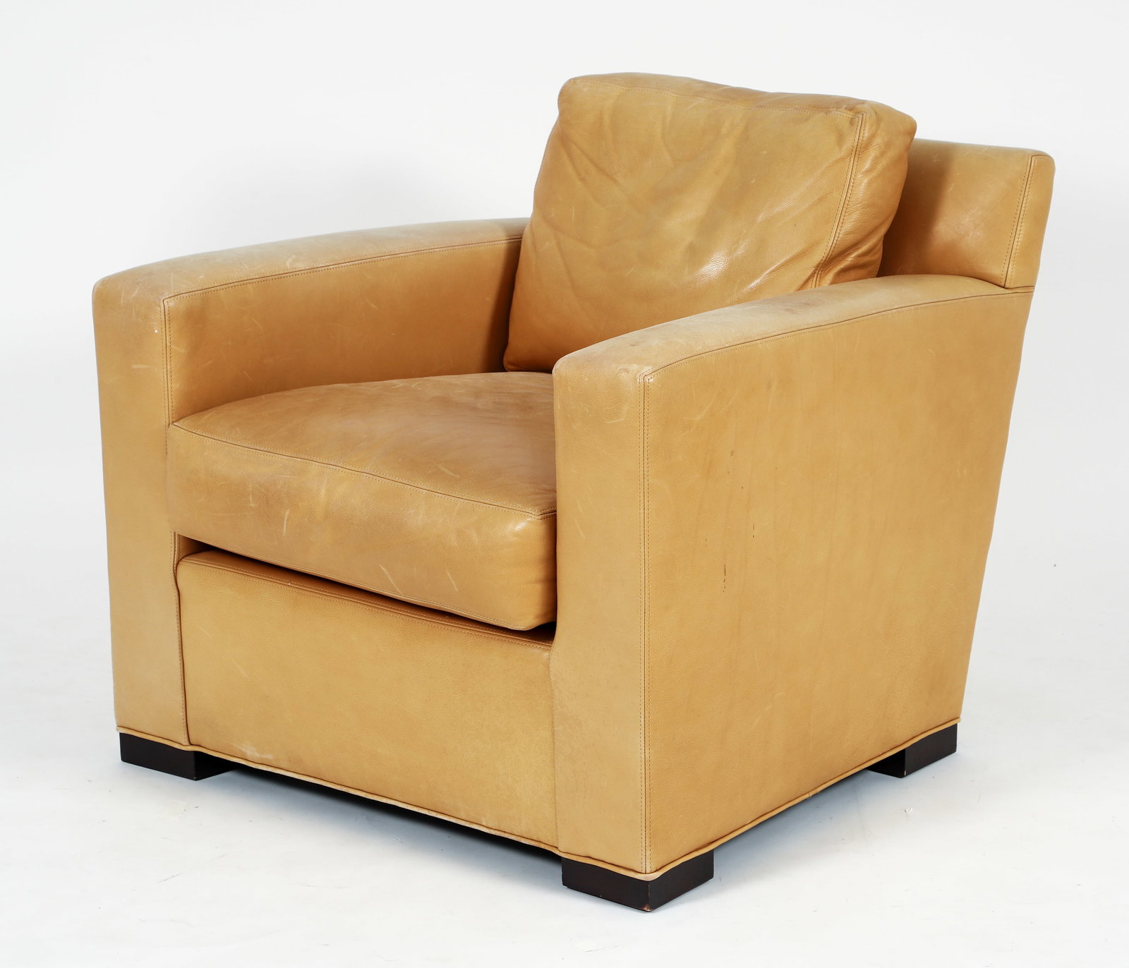 Coach Furniture Collection for Baker Pebbled Leather Chair (1 of 8)