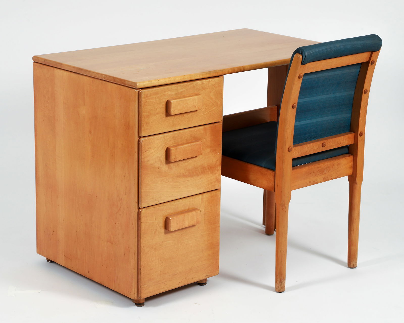 Russel Wright for Conant Ball Desk with Chair 1930s or 1940s (1 of 9)