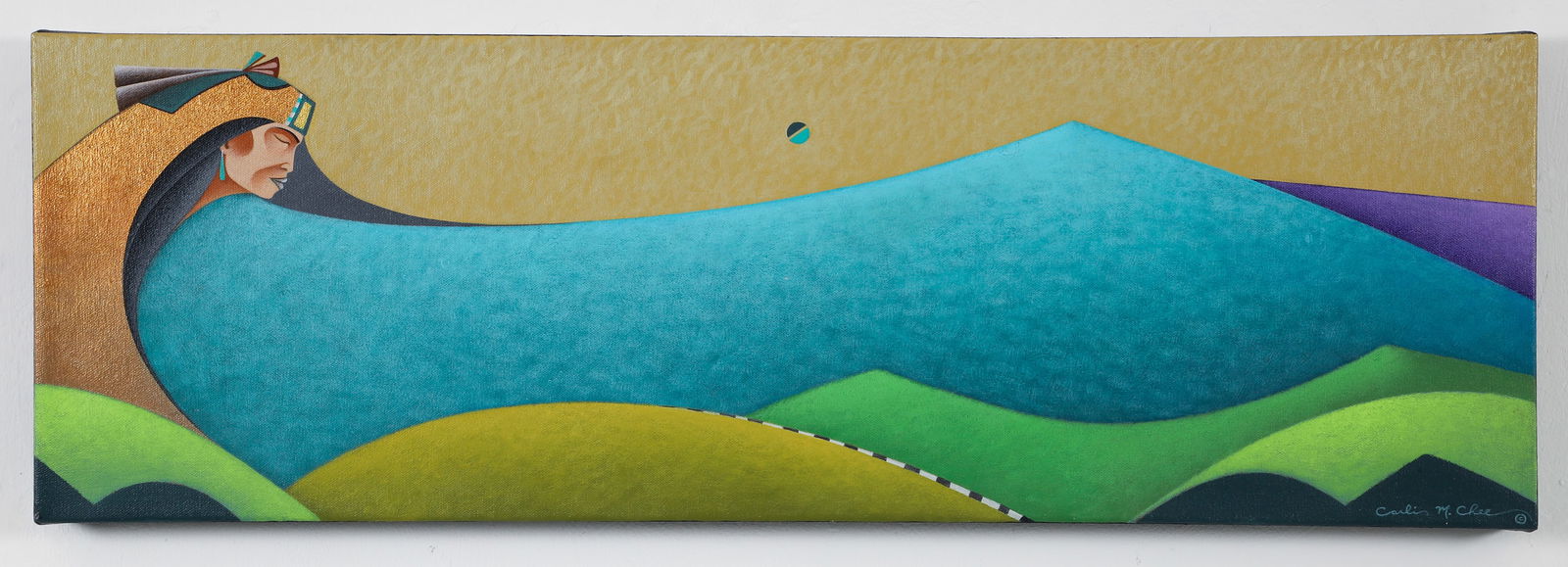 Carlis M Chee Acrylic on Canvas After the Rain 2003 (1 of 2)