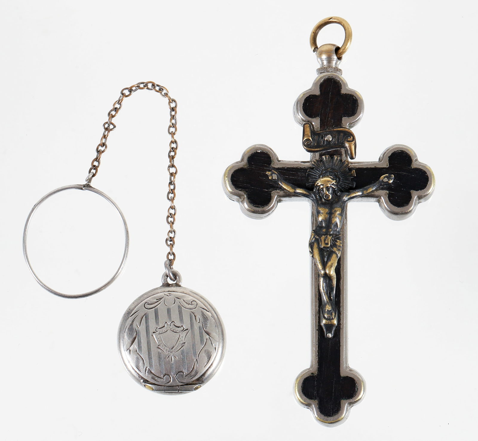 Vintage German Silver Religious Jewelry (1 of 3)