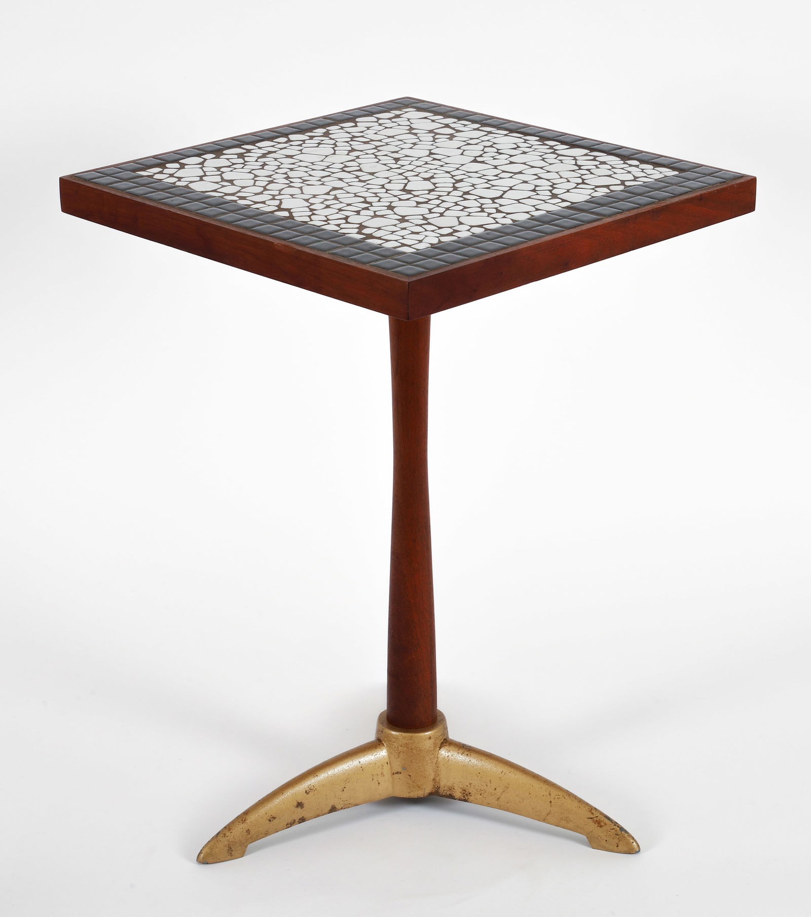 MCM Graphic Mosaic Top Side Table (1 of 3)